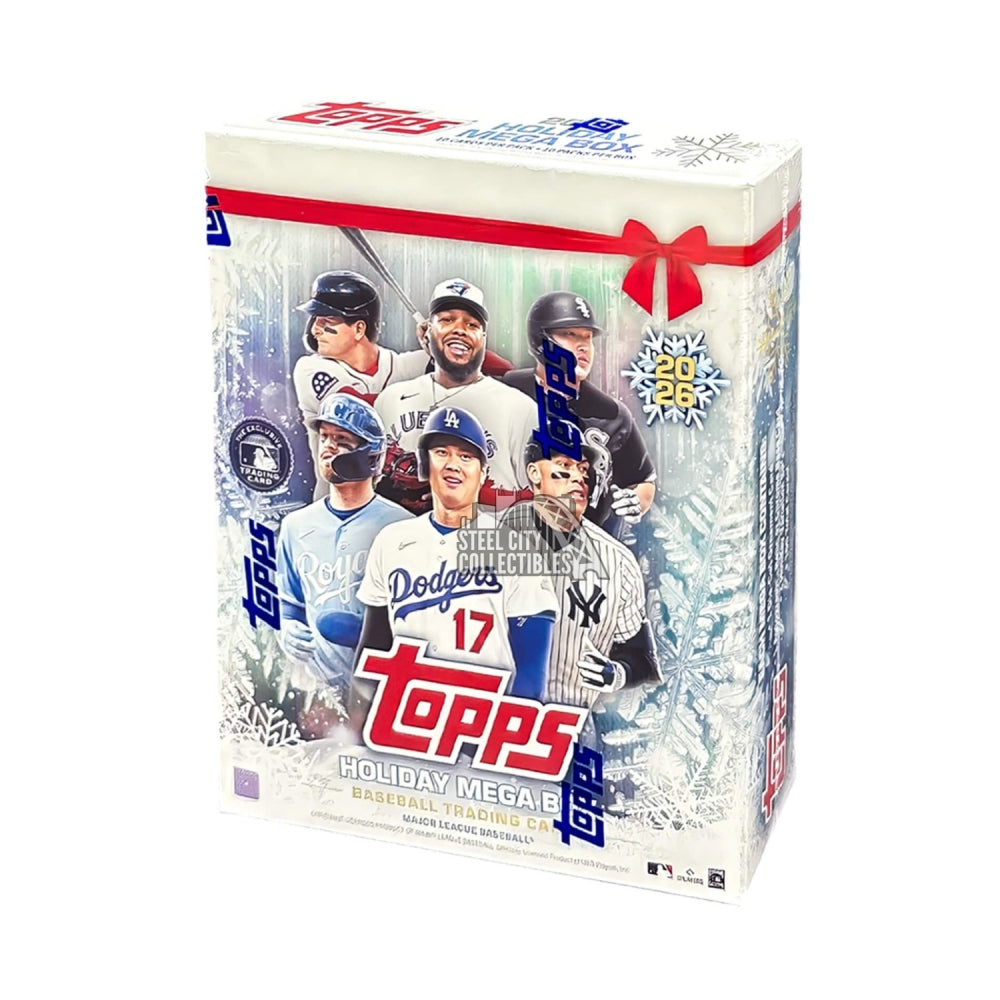 2026 Topps Chrome Baseball Holiday Mega Box