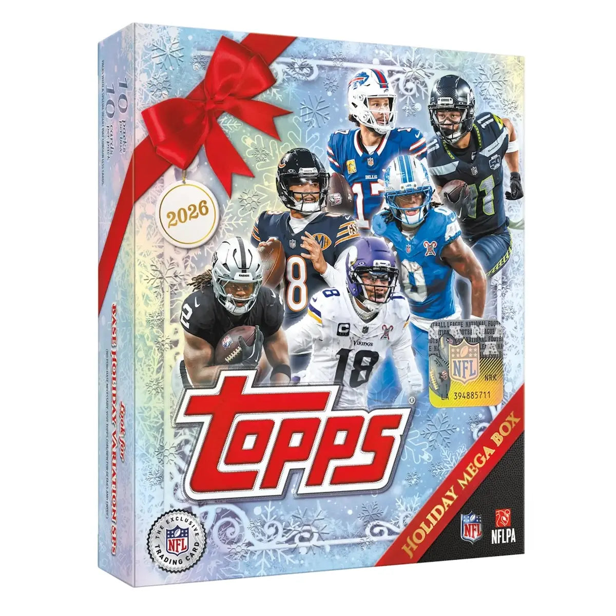 2026 Topps Chrome Football Holiday Box