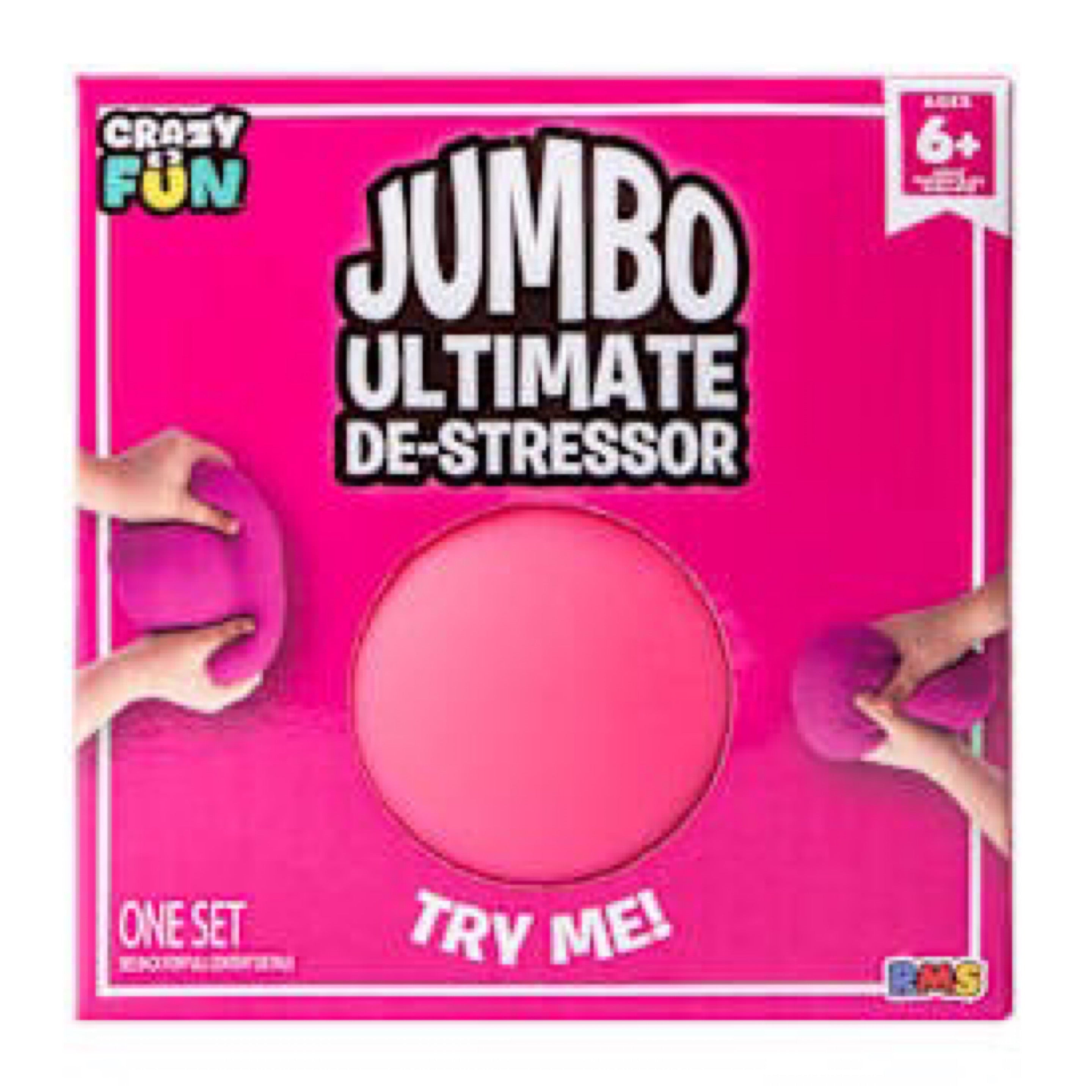 Crazy Fun Jumbo Ultimate De-Stressor Squishy
