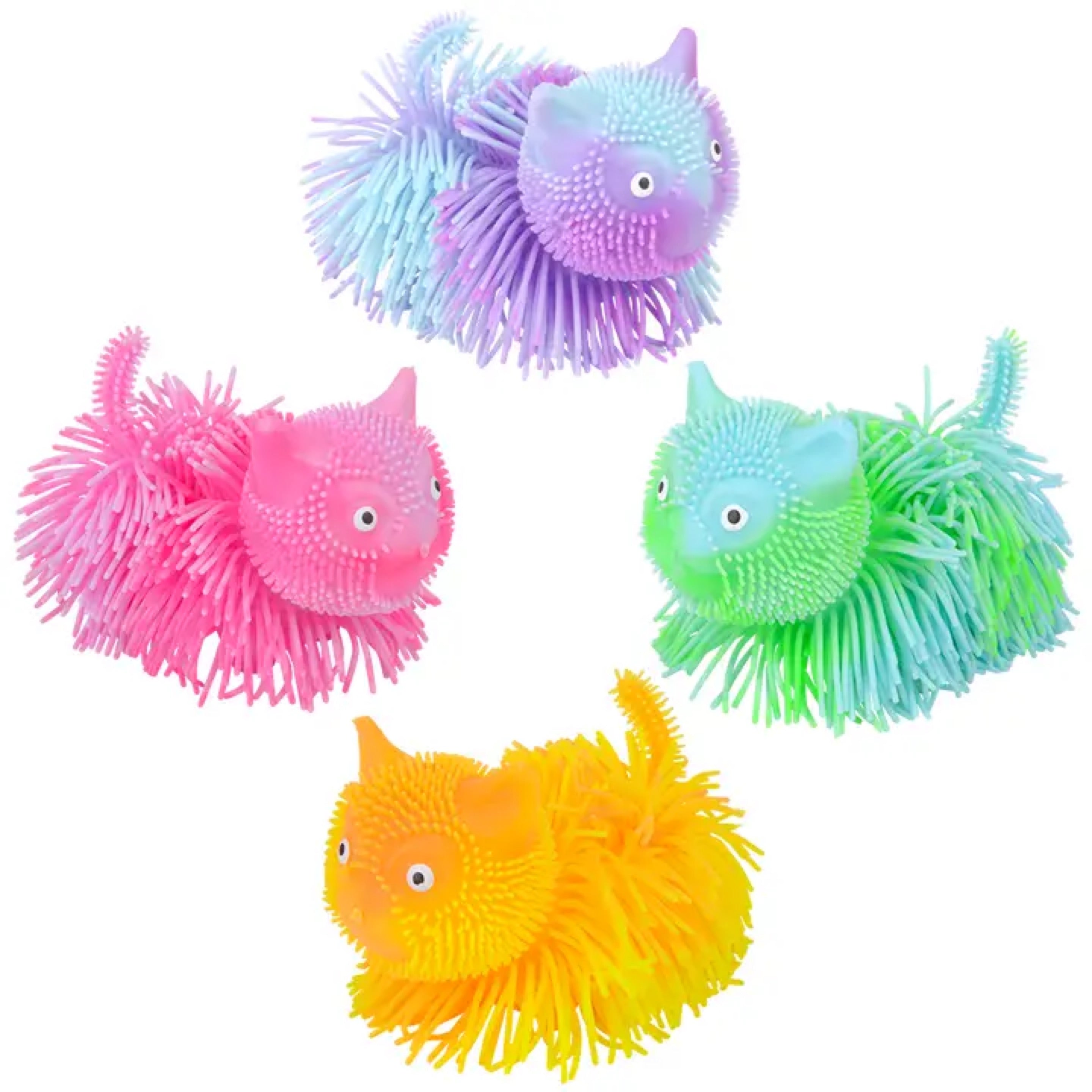 Shaggy Cat Puffer Squishy