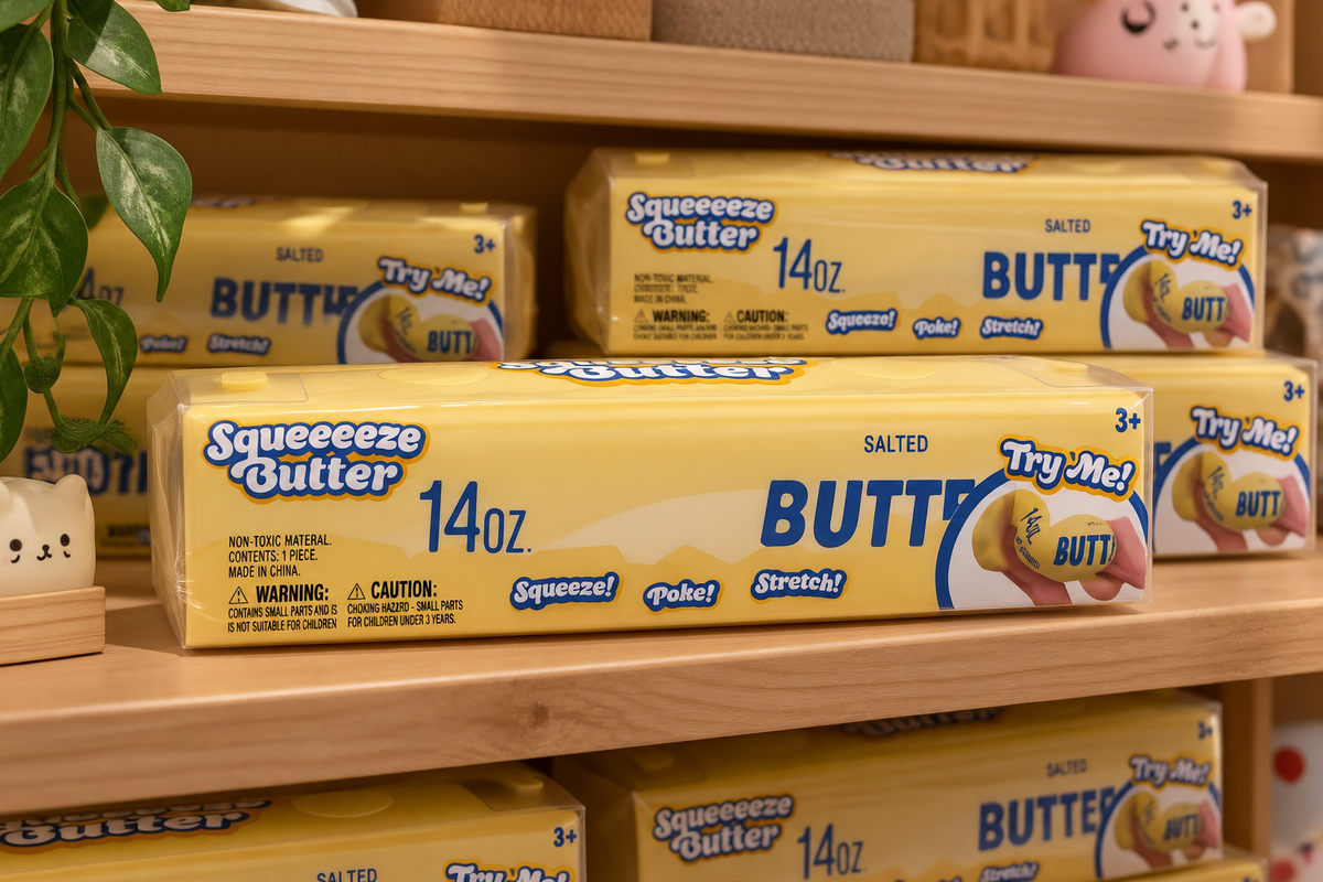 Giggle Zone Sqeeeeze Butter 14oz.