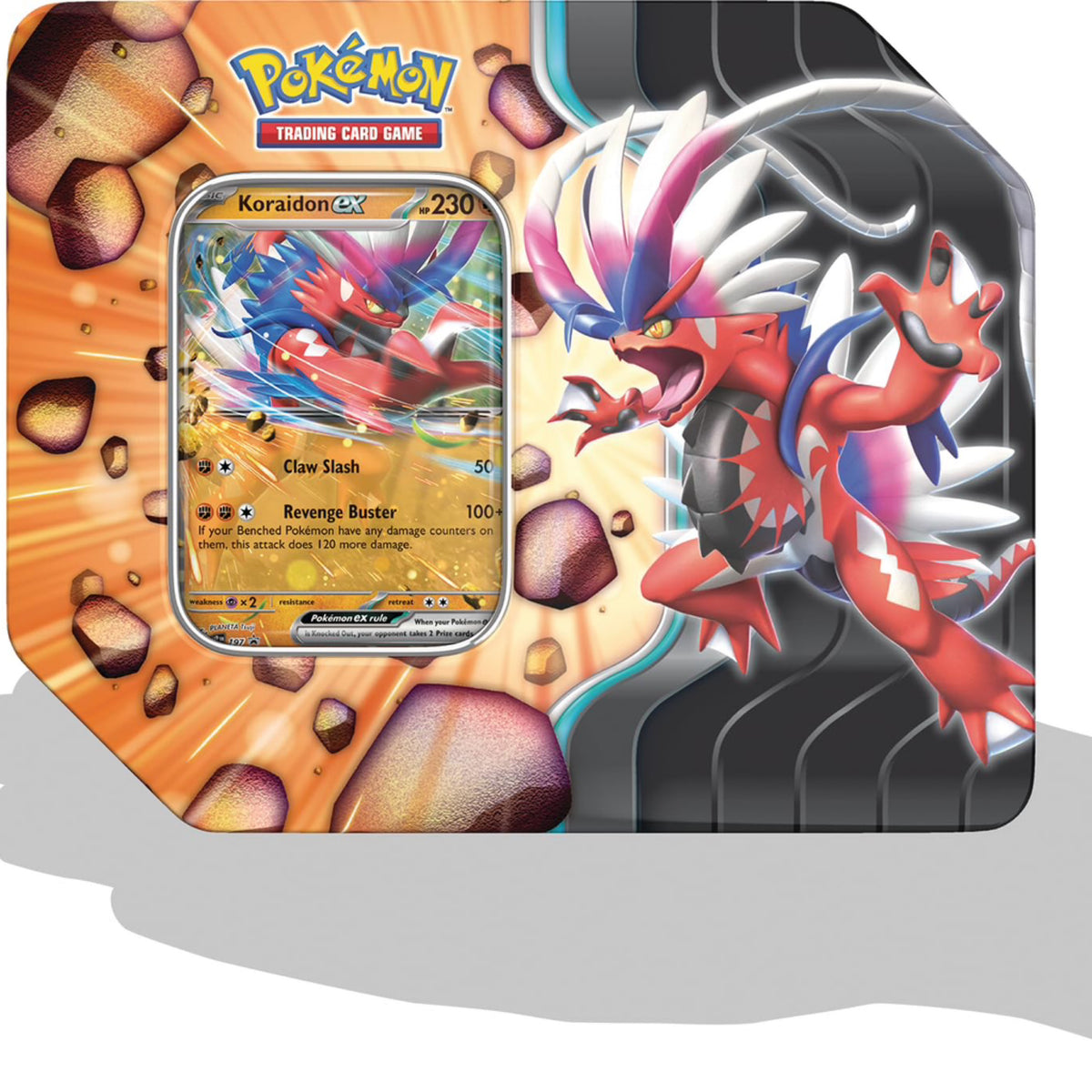 Koraidon EX Tin