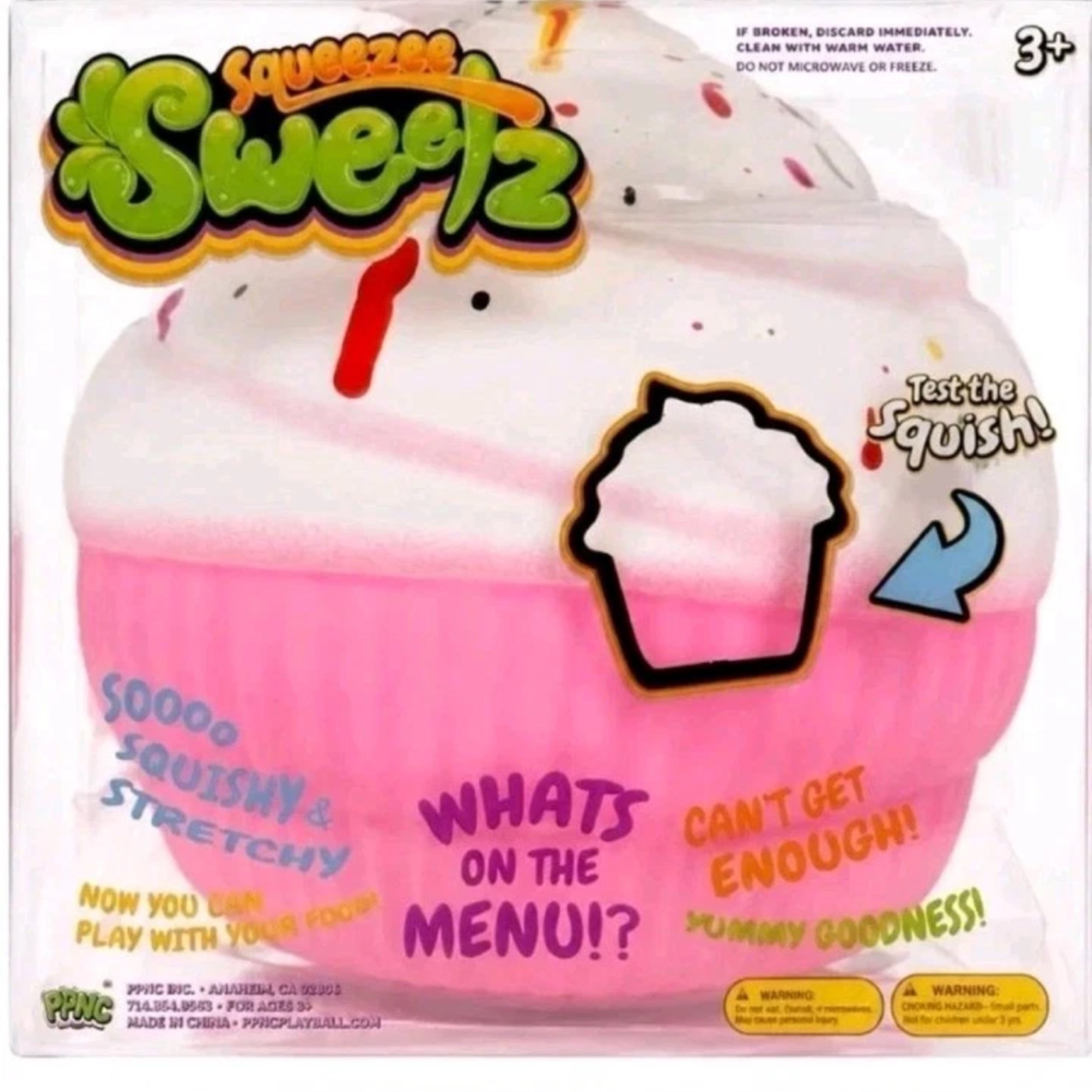 Squeezee Sweets Cupcake