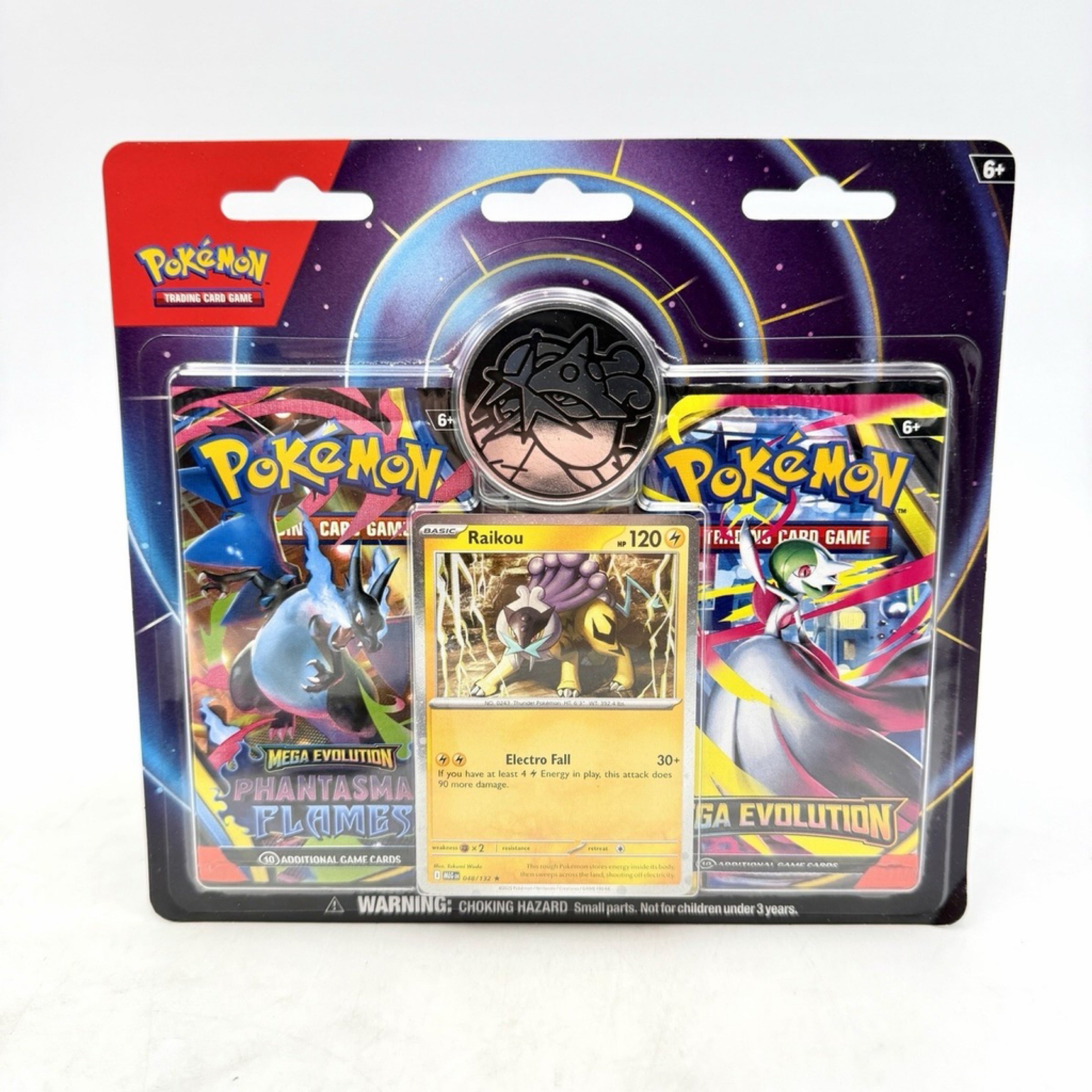 Phantasmal Flames / Mega Evolution Raikou 2 pack blister