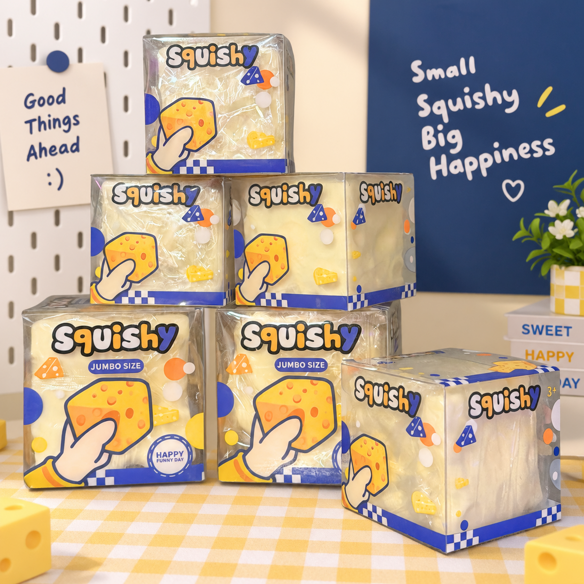 Jumbo Cheese Squishy