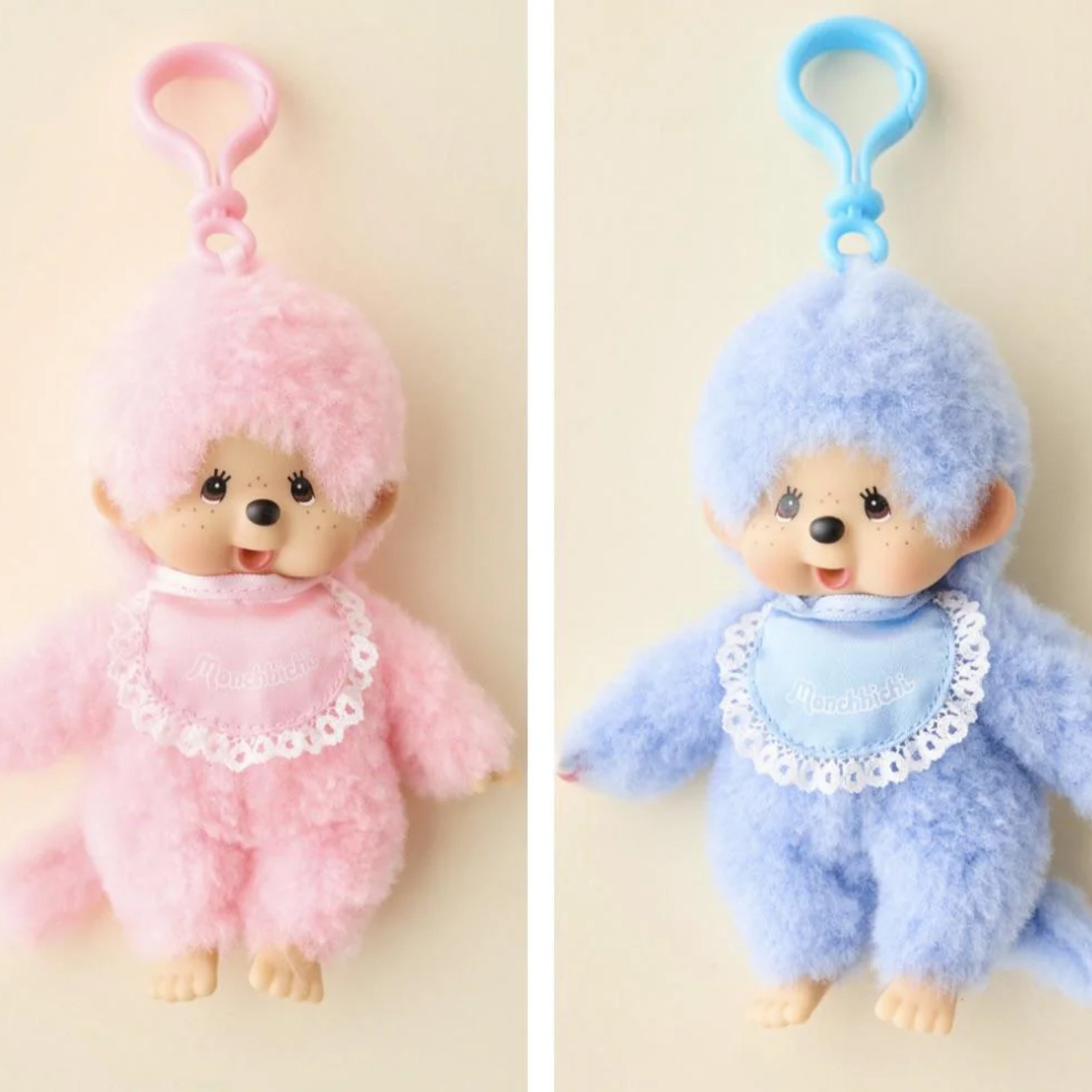 Monchhichi Clip Keychain