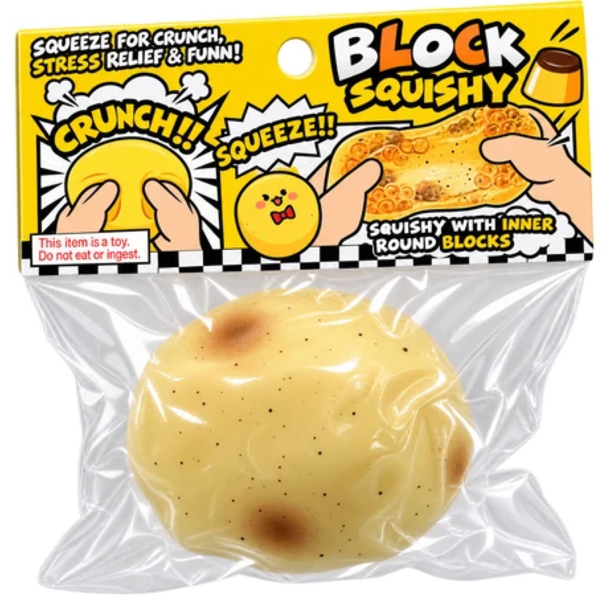 Block Crunch Potato Squishy