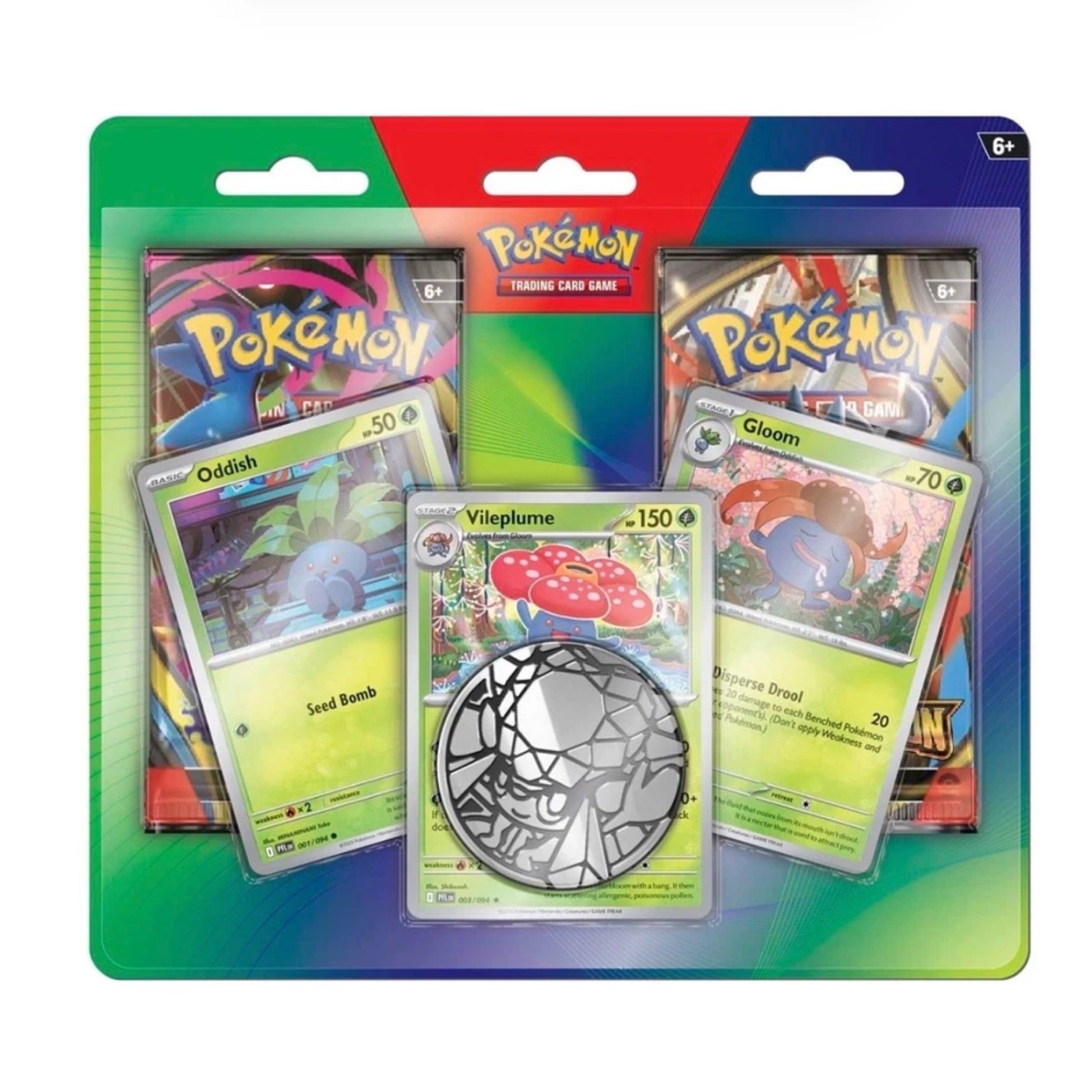 Phantasmal Flames/Mega Evolution Vileplume 2 pack blister