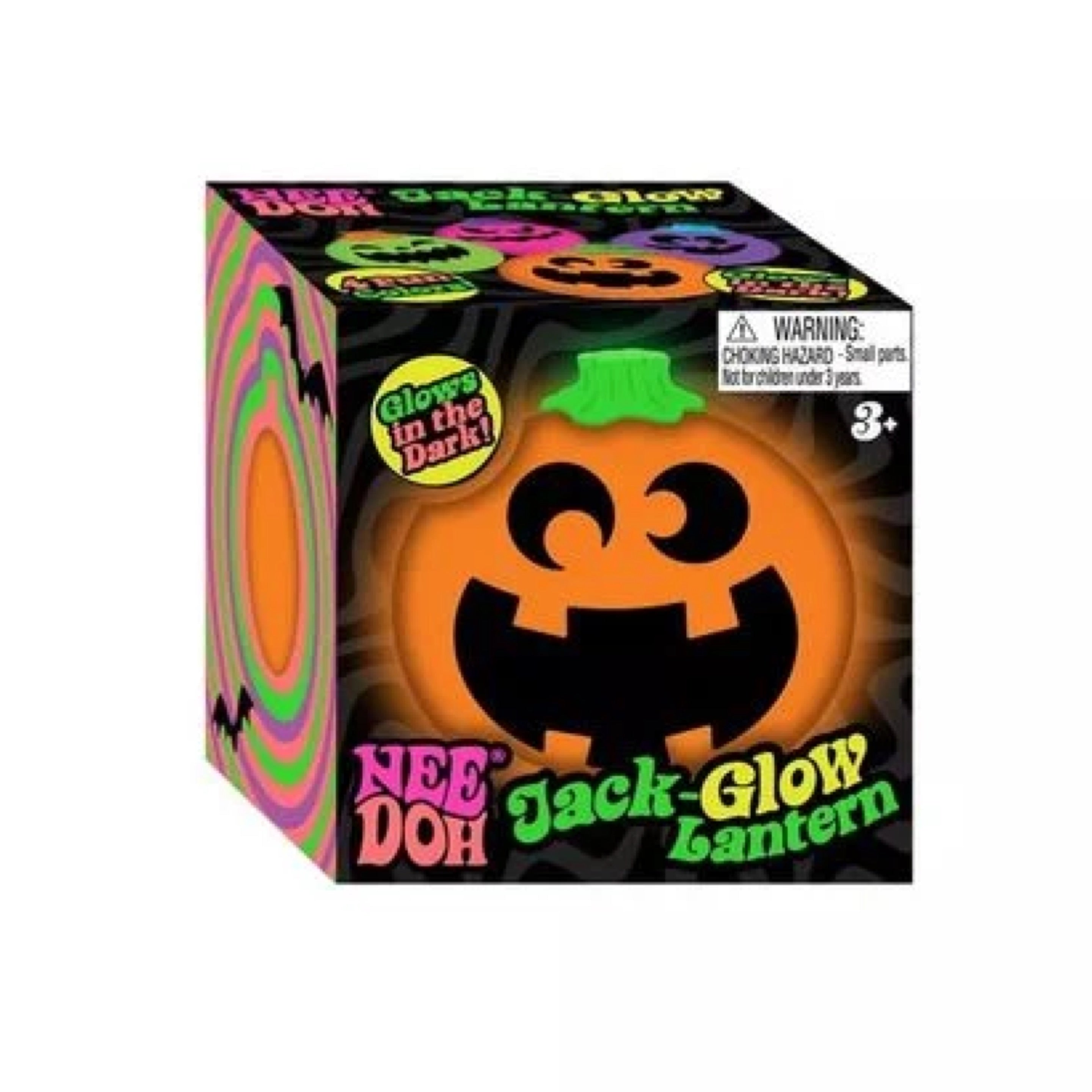 Jack O Lantern Glow Needoh Squishy