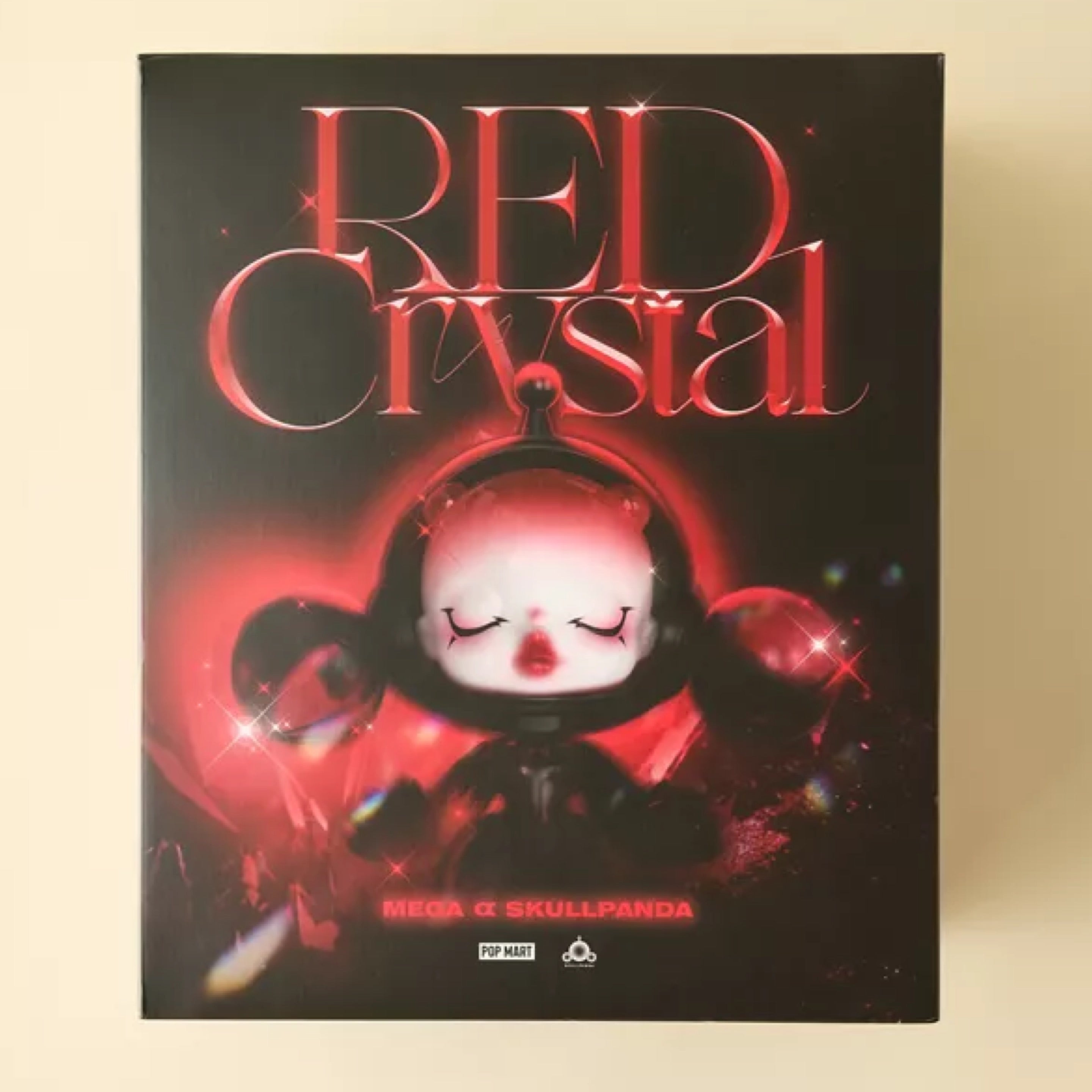 Skull Panda 400% : Red Crystal