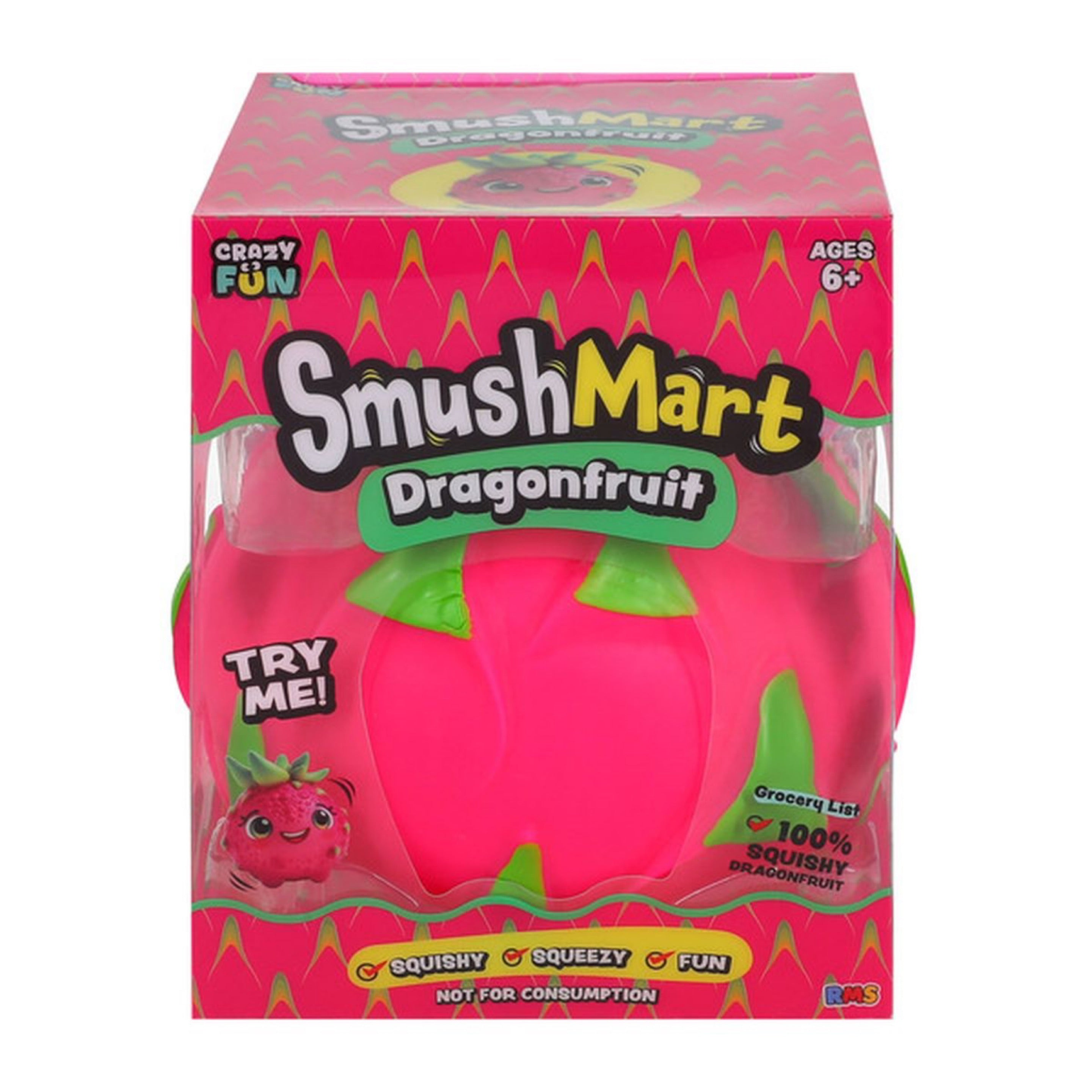 SmushMart Dragonfruit Squishy